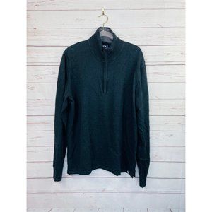 The North Face 1/4 Zip Wool Sweater Large
